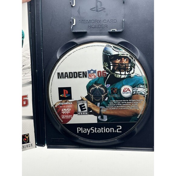 Madden NFL 06 (2006) Authentic Sony PlayStation 2 PS2 Game 2005 CIB - TESTED - Picture 4 of 7